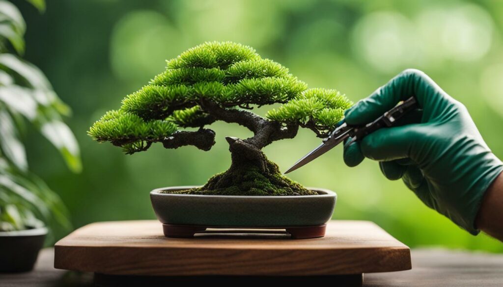 bonsai gardening