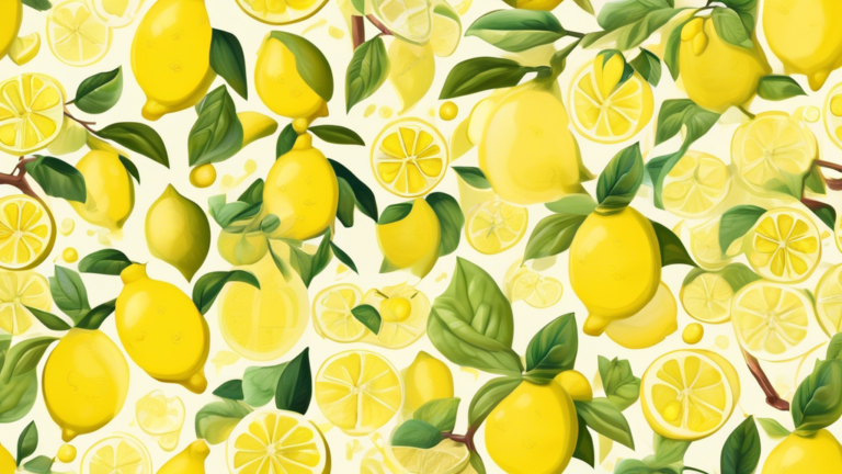 Create an image of a whimsical lemon orchard where each lemon is uniquely shaped and colored, showcasing the diversity of lemons. Include a lemon character sharing interesting lemon facts with other lemons around it, such as Did you know lemons can be as big as grapefruits? or Lemons are one of the only fruits to remain ripe and on the tree for an extended period of time. The scene should be vibrant, fun, and educational, capturing the essence of the article title.