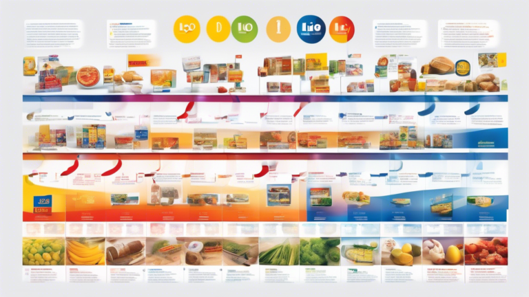 Create an image of a timeline showcasing key milestones in the history of Lidl, such as the founding of the company, expansion into new markets, introduction of innovative store concepts, and any significant partnerships or acquisitions. Include visuals representing each milestone to provide a comprehensive overview of Lidl's journey.